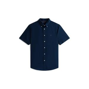 Tommy Hilfiger Flex Regular Navy Short Sleeve Shirt